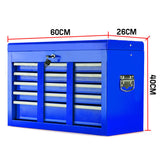 BULLET 9 Drawer Tool Box Chest Mechanic Organiser Garage Storage Toolbox Set